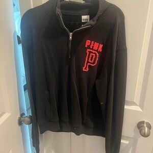 pink Victorias secret sweatshirt